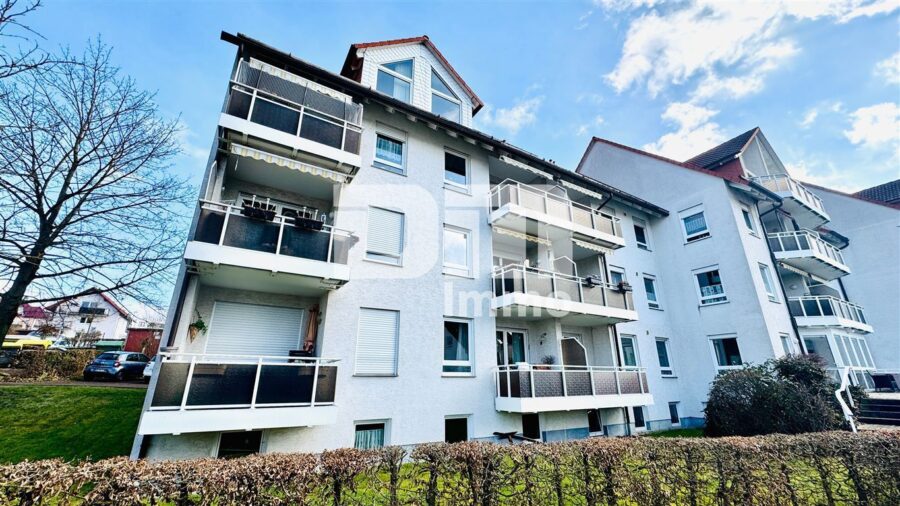 Modernisierte Etagenwohnung in gehobener Seniorenanlage BJ 1995 mit vielen Extras - Rückansicht